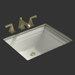 Memoirs 8.63" Undermount Bathroom Sink in Ice Grey