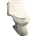 Santa Rosa Compact Elongated Toilet in Biscuit with Seat, Cover and Left-Hand Trip Lever
