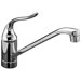 Coralais Single Handle Single Hole Kitchen Faucet with 8.5" Swing Spout
