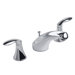 Coralais Widespread Bathroom Faucet with Double Lever Handles