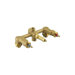 1/2" Ceramic Wall Mount 3-handle Valve System
