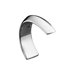 Deck Mount Crescent Non-Diverter Bath Spout in Polished Chrome with NPT Connection