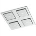 WaterTile Rain Overhead Showering Panel