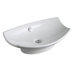 Leaf Vessel Sink in White