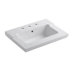 Tresham One Piece Surface and Integrated Lavatory