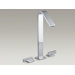 Loure Tall Widespread Bathroom Sink Faucet
