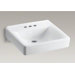 Soho Wall-Mounted Or Concealed Carrier Arm Mounted Commercial Bathroom Sink