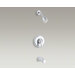 Coralais Bath/Shower Trim Set with Lever Handle and Slip-Fit Spout