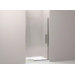 Purist Frameless Pivot Shower Door with .5" Thick Crystal Clear Glass, 39.25" - 41.75" x 72.25"