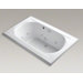 Memoirs 66" x 42" Drop-in Whirlpool with Custom Pump Location