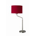 One Light Table Lamp in Red