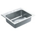 Commercial 18 Gauge Stainless Steel Single Bowl Kitchen Sink
