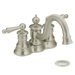 Waterhill Centerset Bathroom Faucet with Double Handles