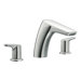 Method Double Handle Low Arc Roman Tub Faucet