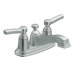 Rothbury Two Handle Centerset Low Arc Bathroom Faucet