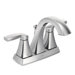 Voss Two Handle Centerset High Arc Bathroom Faucet