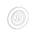 Concentrix Single Handle Tub and Shower Escutcheon