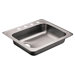 Commercial 25" x 22" Single Bowl Self-Rimming Kitchen Sink