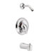 Chateau Chrome Posi-Temp No Head Tub Shower Faucet