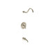 Weymouth Single Handle Wall Mount Tub and Shower Trim