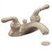 Monticello Centerset Bathroom Faucet with Double Lever Handles