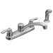 Chateau Two-Handle Centerset Kitchen Faucet with Spray