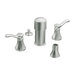 Vestige Double Handle Vertical Spray Bidet Faucet