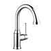 Talis C HG Single Handle Single Hole Bar Kitchen Faucet with Pull Down 2 Spray