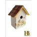 Botanical Print Cottage Standard Bird House