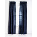 Chambray Linen Window Panel in Ink