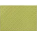 Straight Edge Placemats in Key Lime Quilted (Set of 4)