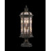 Devonshire Outdoor Pier Mount Lanternin Antique Bronze