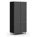 Garage Two Door large 80" Tall Cabinet w/Three Shelves