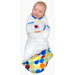 Snug and Tug Swaddle Blanket, Rainbow Love - Preemie