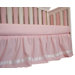 Pink with Cream Dots Dust Ruffle