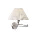 Break One Light Extendable Wall Bracket in White