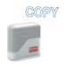 COPY Title Stamp, 1-3/4"x5/8", Blue Ink