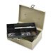 Cash Box, w/ Latch Lock, 2 Keys, 7 Cmpmnts, 11"x7-3/4"x4", Gray