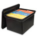 File 'N Store Tub, with Lid, 14-1/8"x17-7/8"x10-3/4", Black