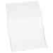Feed Paper, Continuous, 20 lb., Plain, 1-Part, 9-1/2"x11", White