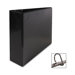 Slant Ring View Binder, 3"Capacity, 11"x8-1/2", Black
