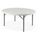 Round Banquet Table, Platinum/gray