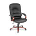 High-Back Leather Lorell Woodbridge Series Executive Chair