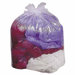 Super Hexene Clear Trash Can Liners, Clear