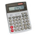 Compucessory 12-Dgt Dual Power Desktop Calculator, Light gray