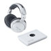 Compucessory 2.4 GHz Wireless Headphones, White