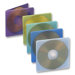 Compucessory Extra Thin CD/DVD Jewel Cases, Assorted