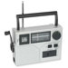 Acme Crank Radio with Flashlight, Silver