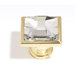 Swarovski Crystal 0.98" Crystal Large Square Knob