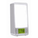 Light Box Alarm Clock in Silver